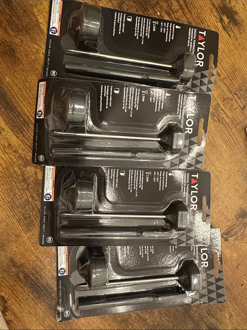 Taylor digital thermometers
